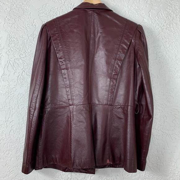 *SOLD*VTG Berman’s | Leather Jacket - Picture 6 of 16